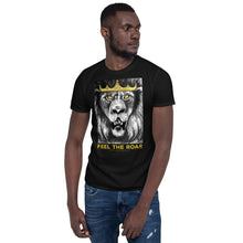 Load image into Gallery viewer, Feel the Roar Lion of Judah T-Shirt - Unisex - Lioness Merch