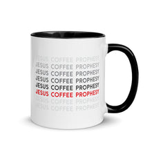 Load image into Gallery viewer, Jesus Coffee Prophesy Mug with Color Inside - Lioness Merch