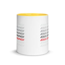 Load image into Gallery viewer, Jesus Coffee Prophesy Mug with Color Inside - Lioness Merch