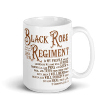 Load image into Gallery viewer, Black Robe Regiment Mug 11 oz & 15oz - Lioness Merch