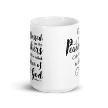 Load image into Gallery viewer, Blessed are the Peacemakers Mug - Lioness Merch