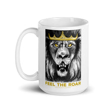 Load image into Gallery viewer, Feel the Roar Lion of Judah Mug - Lioness Merch