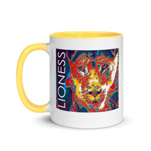 Load image into Gallery viewer, Lioness Graphic Mug with Color Inside - Lioness Merch