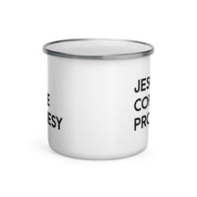 Load image into Gallery viewer, Jesus Coffee Prophesy Enamel Mug - Lioness Merch