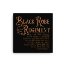 Load image into Gallery viewer, Black Robe Regiment Canvas Print - Lioness Merch