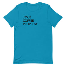 Load image into Gallery viewer, Jesus Coffee Prophesy T-Shirt - Unisex - Multi-Colors - Lioness Merch