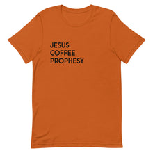 Load image into Gallery viewer, Jesus Coffee Prophesy T-Shirt - Unisex - Multi-Colors - Lioness Merch