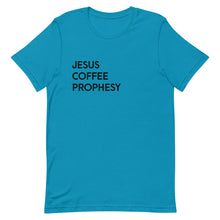 Load image into Gallery viewer, Jesus Coffee Prophesy T-Shirt - Unisex - Multi-Colors - Lioness Merch