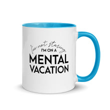 Load image into Gallery viewer, Mental Vacation Mug with Color Inside - Lioness Merch