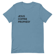 Load image into Gallery viewer, Jesus Coffee Prophesy T-Shirt - Unisex - Multi-Colors - Lioness Merch