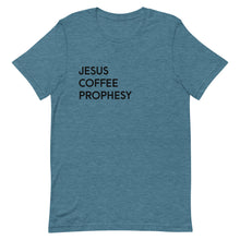 Load image into Gallery viewer, Jesus Coffee Prophesy T-Shirt - Unisex - Multi-Colors - Lioness Merch