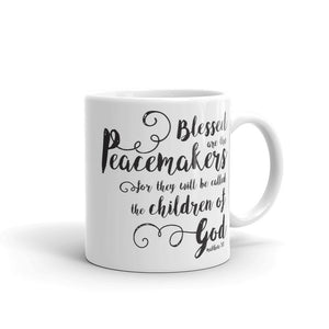 Blessed are the Peacemakers Mug - Lioness Merch