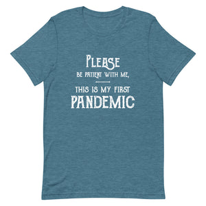 Pandemic Must Have T-Shirt - Unisex  - Vintage Text, Multi Colors - Lioness Merch