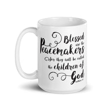 Load image into Gallery viewer, Blessed are the Peacemakers Mug - Lioness Merch
