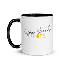 Load image into Gallery viewer, Coffee Snobs Unite! Mug with Color Inside - Lioness Merch
