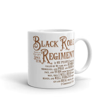 Load image into Gallery viewer, Black Robe Regiment Mug 11 oz &amp; 15oz - Lioness Merch
