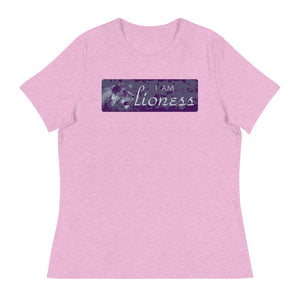 I Am Lioness ©_Brand Text_Women's Relaxed T-Shirt - Lioness Merch