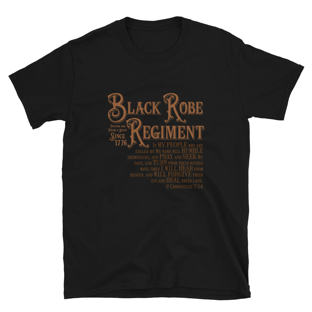 Black Robe Regiment Unisex T-Shirt_black - Lioness Merch