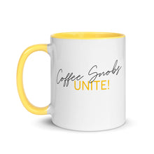 Load image into Gallery viewer, Coffee Snobs Unite! Mug with Color Inside - Lioness Merch
