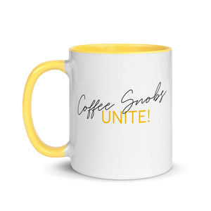 Coffee Snobs Unite! Mug with Color Inside - Lioness Merch