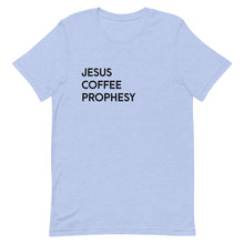 Load image into Gallery viewer, Jesus Coffee Prophesy T-Shirt - Unisex - Multi-Colors - Lioness Merch
