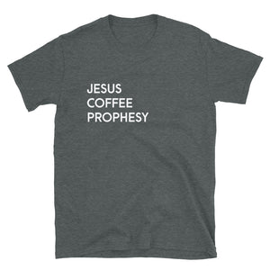 Jesus Coffee Prophesy T-Shirt -  Unisex - Lioness Merch