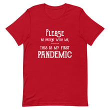 Load image into Gallery viewer, Pandemic Must Have T-Shirt - Unisex  - Vintage Text, Multi Colors - Lioness Merch
