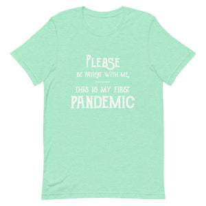 Pandemic Must Have T-Shirt - Unisex  - Vintage Text, Multi Colors - Lioness Merch