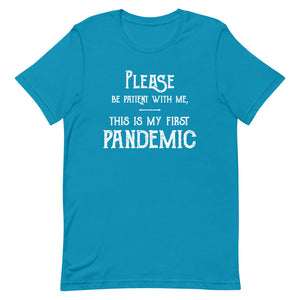 Pandemic Must Have T-Shirt - Unisex  - Vintage Text, Multi Colors - Lioness Merch