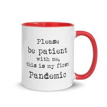 Load image into Gallery viewer, Pandemic Mug_type txt with Color Inside - Lioness Merch
