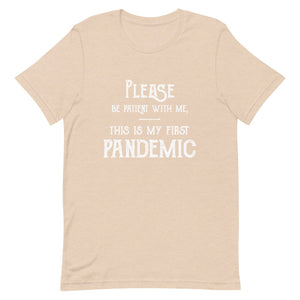 Pandemic Must Have T-Shirt - Unisex  - Vintage Text, Multi Colors - Lioness Merch