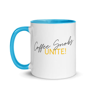 Coffee Snobs Unite! Mug with Color Inside - Lioness Merch