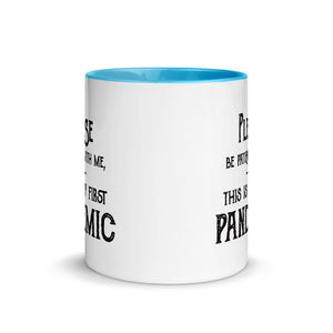 Pandemic Mug w/Vintage txt - Color Inside - Lioness Merch