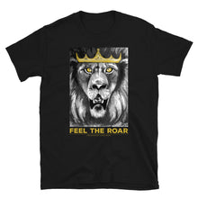 Load image into Gallery viewer, Feel the Roar Lion of Judah T-Shirt - Unisex - Lioness Merch
