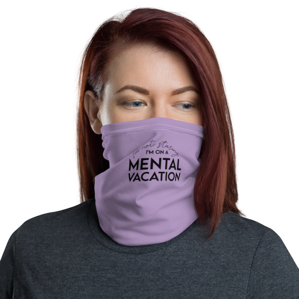 Mental Vacation_Neck Gaiter - Lioness Merch