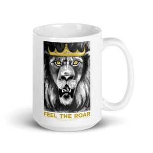 Feel the Roar Lion of Judah Mug - Lioness Merch