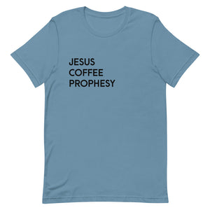 Jesus Coffee Prophesy T-Shirt - Unisex - Multi-Colors - Lioness Merch