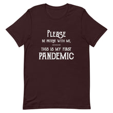 Load image into Gallery viewer, Pandemic Must Have T-Shirt - Unisex  - Vintage Text, Multi Colors - Lioness Merch
