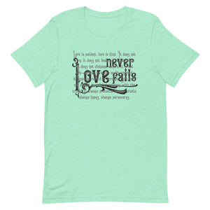 Love Never Fails - Unisex - Multi Colors - Lioness Merch