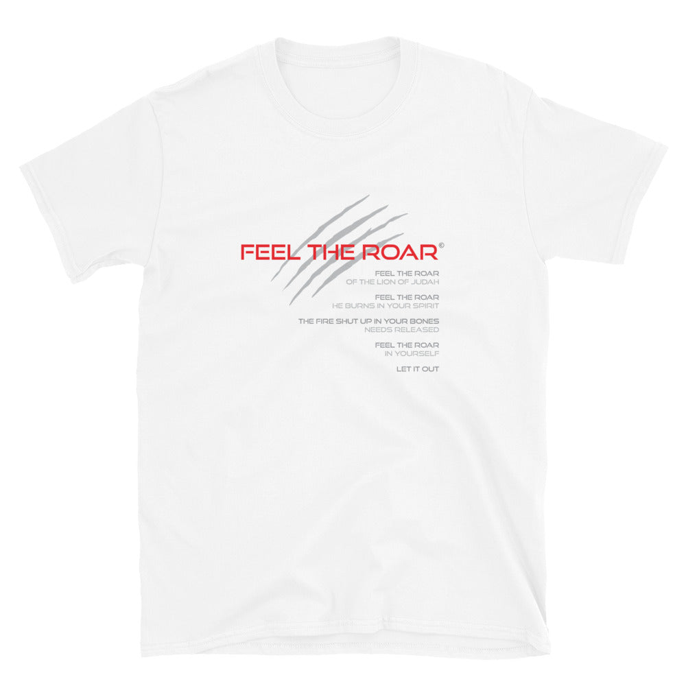 Feel The Roar - Claw - Text -  Unisex T-Shirt - Lioness Merch